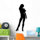 Woman Attractive Heels 1 Wall Decal