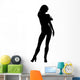 Woman Attractive Heels 1 Wall Decal