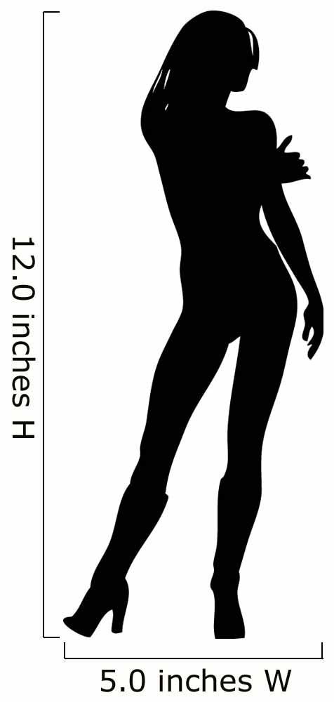 Woman Attractive Heels 1 Wall Decal