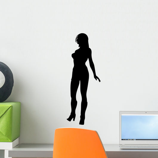 Woman Attractive Heels 3 Wall Decal