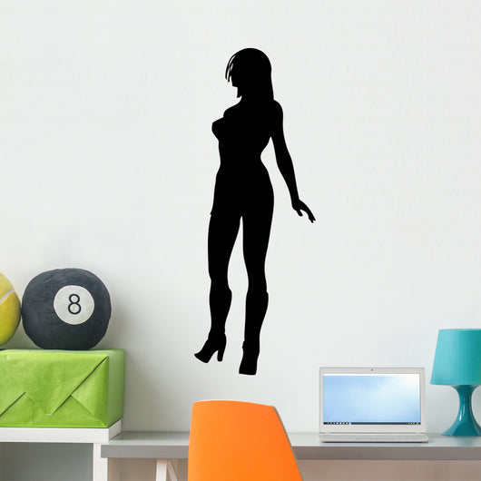 Woman Attractive Heels 3 Wall Decal