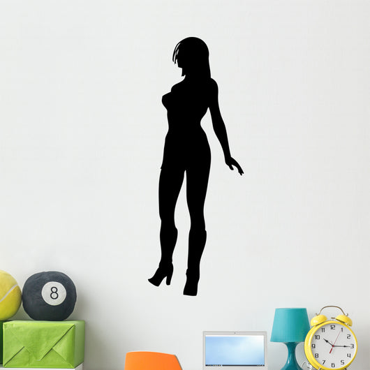 Woman Attractive Heels 3 Wall Decal