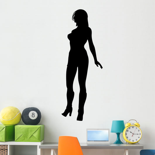 Woman Attractive Heels 3 Wall Decal