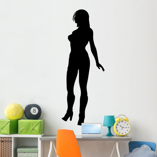 Woman Attractive Heels 3 Wall Decal