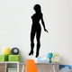 Woman Attractive Heels 3 Wall Decal