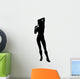 Woman Attractive Heels Hand Wall Decal