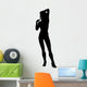 Woman Attractive Heels Hand Wall Decal