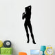 Woman Attractive Heels Hand Wall Decal