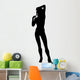 Woman Attractive Heels Hand Wall Decal
