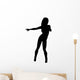 Woman Attractive Sexy Dancing Wall Decal