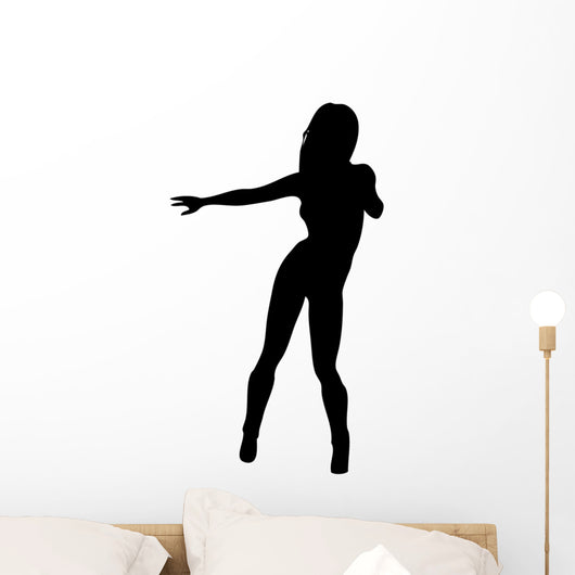 Woman Attractive Sexy Dancing Wall Decal