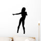 Woman Attractive Sexy Dancing Wall Decal