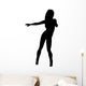 Woman Attractive Sexy Dancing Wall Decal