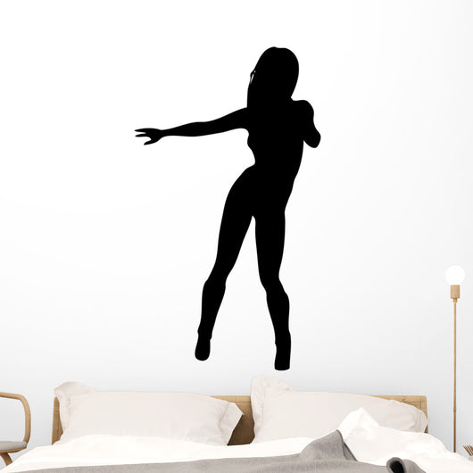 Woman Attractive Sexy Dancing Wall Decal