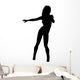 Woman Attractive Sexy Dancing Wall Decal
