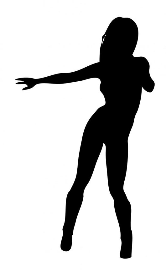 Woman Attractive Sexy Dancing Wall Decal