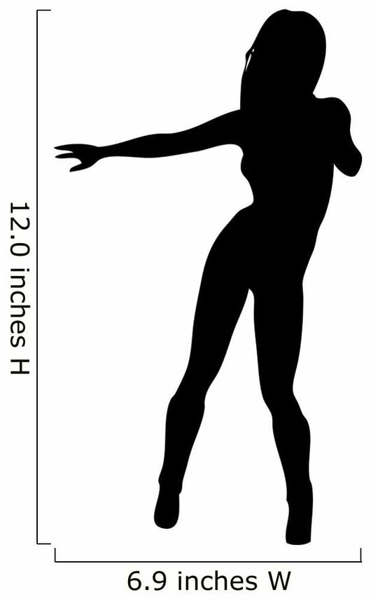 Woman Attractive Sexy Dancing Wall Decal