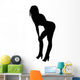 Woman Bending over Provocative Wall Decal