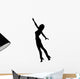 Woman Dancing 6 Silhouette Wall Decal