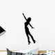 Woman Dancing 6 Silhouette Wall Decal