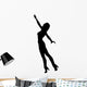 Woman Dancing 6 Silhouette Wall Decal