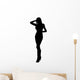Woman Sexy Confident 2 Wall Decal