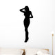 Woman Sexy Confident 2 Wall Decal