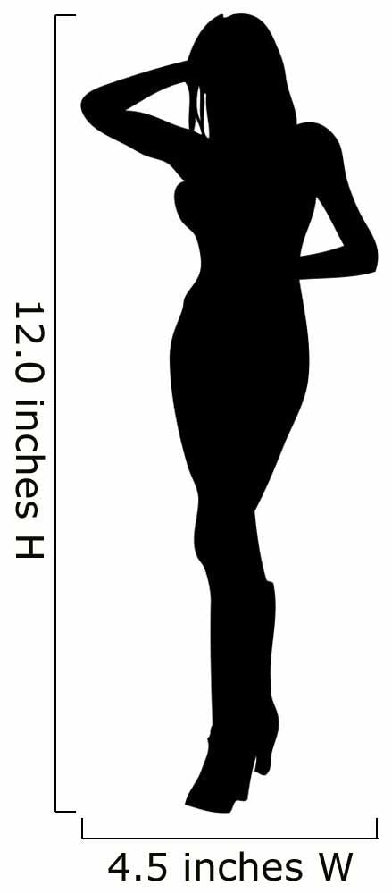 Woman Sexy Confident 2 Wall Decal