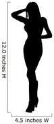 Woman Sexy Confident 2 Wall Decal