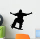 Skate Boarding Silhouette Wall Decal