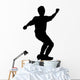 Skate Boarding Silhouette Wall Decal