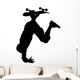 Skate Boarding Silhouette Wall Decal