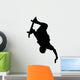 Skate Boarding Silhouette Wall Decal