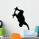 Skate Boarding Silhouette Wall Decal