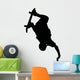 Skate Boarding Silhouette Wall Decal