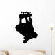Skate Boarding Silhouette Wall Decal