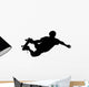 Skate Boarding Silhouette Wall Decal