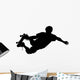 Skate Boarding Silhouette Wall Decal