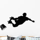 Skate Boarding Silhouette Wall Decal