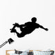 Skate Boarding Silhouette Wall Decal