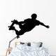 Skate Boarding Silhouette Wall Decal