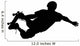 Skate Boarding Silhouette Wall Decal