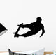 Skate Boarding Silhouette Wall Decal