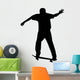 Skate Boarding Silhouette Wall Decal