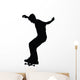 Skateboarding Silhouette Wall Decal