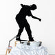 Skateboarding Silhouette Wall Decal