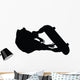 Skateboarding Silhouette Wall Decal