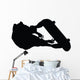 Skateboarding Silhouette Wall Decal