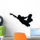 Skateboarding Silhouette Wall Decal