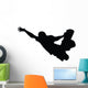 Skateboarding Silhouette Wall Decal